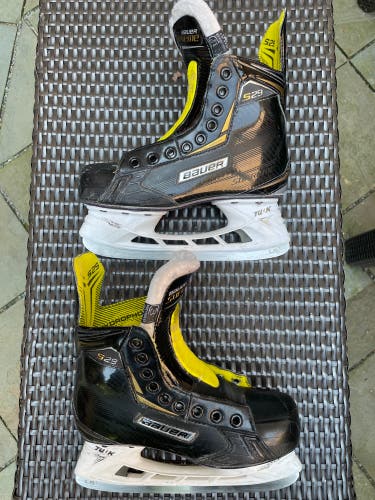 Used Bauer Regular Width Size 3.5 Supreme S29 Hockey Skates