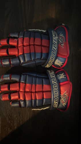 Boston Cannons Player's Brine Deft Lacrosse Gloves 13"