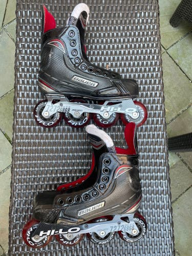 Used Bauer Regular Width Size 3 Vapor XR400 Inline Skates