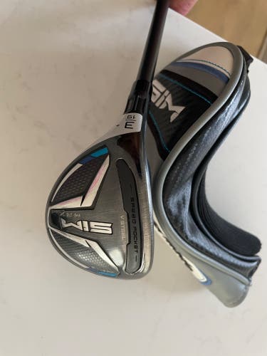 Used Left Hand Extra Stiff Flex 3H SIM Max Hybrid