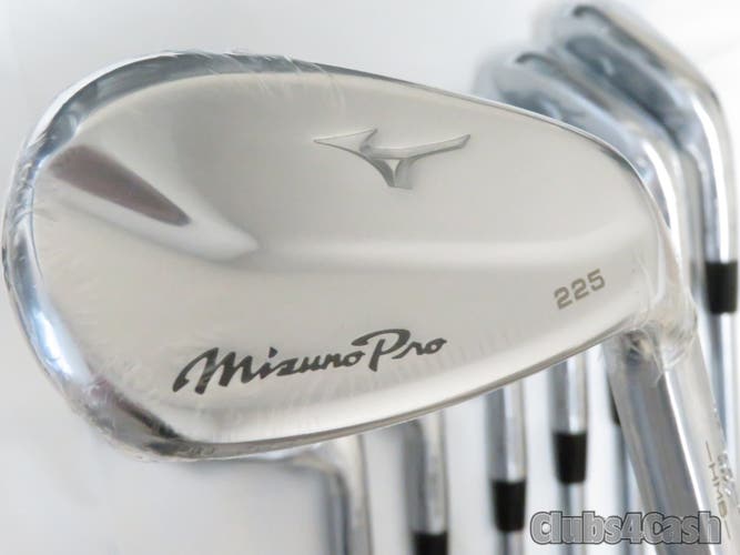 Mizuno Pro 225 Irons Project X IO 6.0/110g Stiff Flex 4-P+G  Open Box New