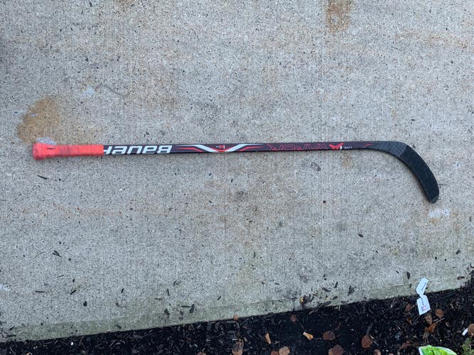 Used Junior Bauer Vapor 1X Lite Left-Handed P92 Hockey Stick