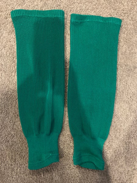 Green Used Youth Small  Knit Hockey Socks