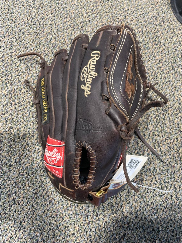 Used Rawlings Gold Glove Right Hand Throw Baseball Glove 12"