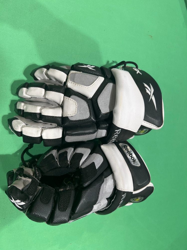 Used Position Reebok Lacrosse Gloves 12"