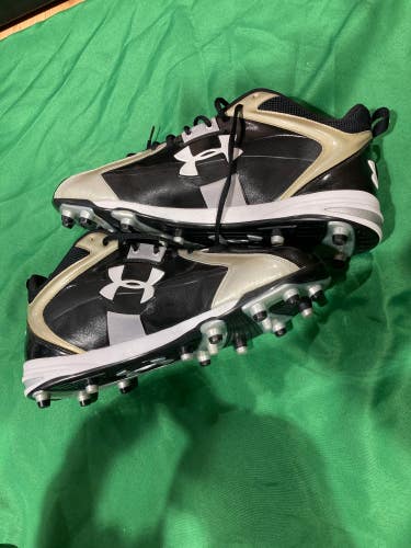 Used Men's > 16 Molded Under Armour Mid Top Cleats