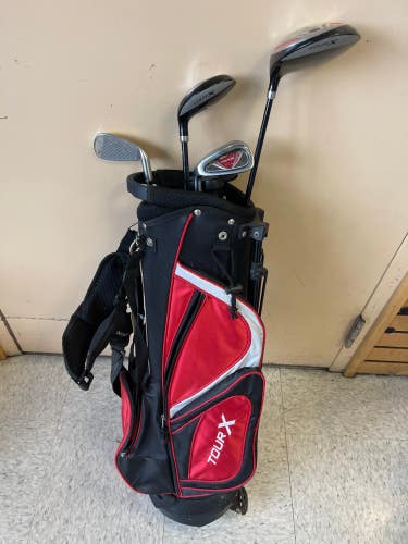 Used Junior Tour X Series Left Clubs (Full Set, 37" driver)
