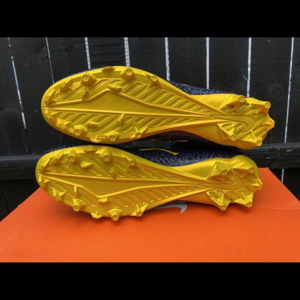 Size 13.5 Michigan Wolverines Air Jordan Nike Vapor Speed 2 3/4 TD Football  Cleats