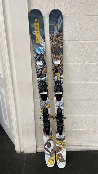 Used Unisex 2023 Armada ARV 96 Skis 163cm With Bindings 16322001 