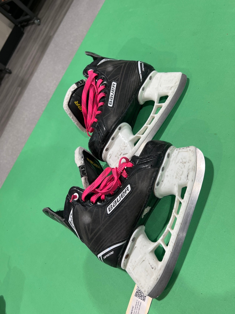 Junior Used Bauer Supreme S140 Hockey Skates D&R (Regular) 1.0