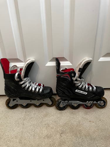 Used Bauer Regular Width Size 4 Vapor XR300 Inline Skates