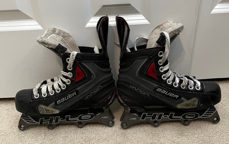 Used Bauer Regular Width Size 3 Vapor X40R Inline Skates
