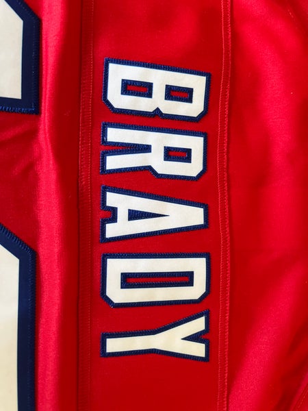 Nike XL Retro Tom Brady New England Patriots Jersey