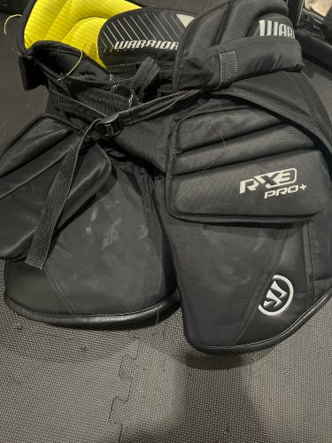 Used Small Warrior Pro Stock Ritual X3 Pro+ Hockey Goalie Pants