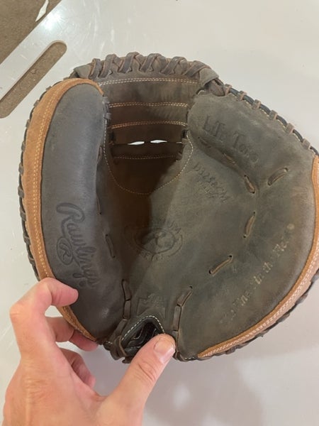 Used Right Hand Throw Rawlings Catcher's Premium Series Baseball Glove