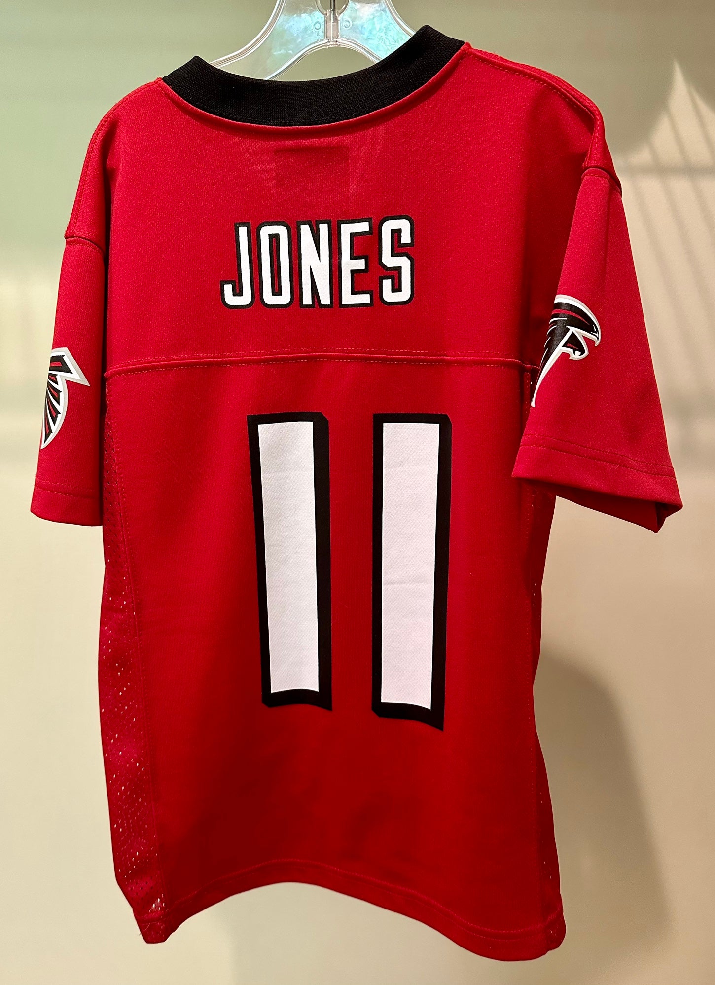 NFL Julio Jones # 11 Atlanta Falcons Jersey Red YOUTH Sz Small Boy NIKE ON  FIELD