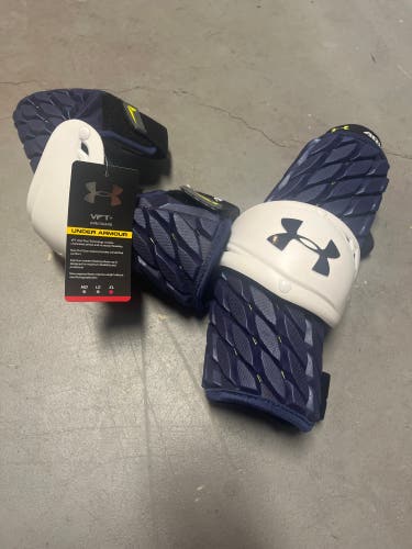 New Extra Large Under Armour VFT Arm Pads Navy Blue