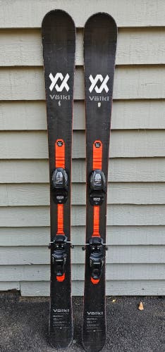 Used Kid's 2021 Volkl 138 cm All Mountain Mantra Jr Skis With Bindings
