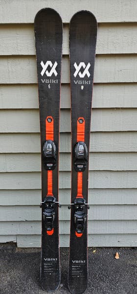 2021 Volkl Rtm 120cm Jr Skis W/vmotion 4.5 Bindings Steel Volkl