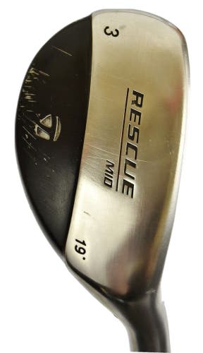 TAYLOR MADE RESCUE MID 3 HYBRID 19 SHAFT 40 FLEX R RIGHT HANDED