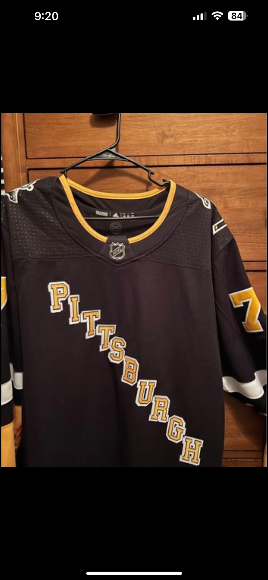 Pittsburgh Penguins Boys Reverse Retro Premier Jersey - Black