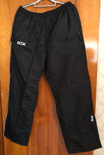 Black Men's STX Warm-up Pants