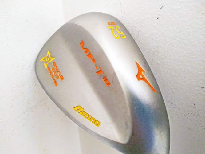 Mizuno MP T-10 Gap Wedge 52* 07* (CUSTOM SATIN, Orange/Yellow) Golf Club