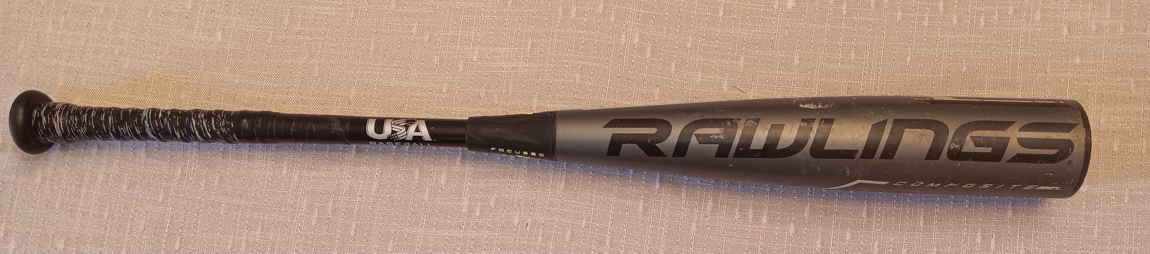 Used 2019 Rawlings Composite Quatro Pro Bat (-10) 19 oz 29"