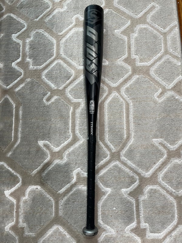 Easton Black Magic 2023 USSSA 1 Piece Alloy Baseball Bat Drop -8, Black/Gold  