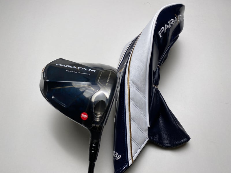 Callaway Paradym Driver 9* HZRDUS 6.0 Dual Torsional Design 60g Stiff RH HC NEW