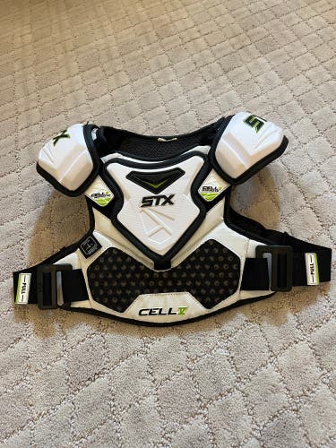 Used (Like New) Small STX Cell V Shoulder Pads
