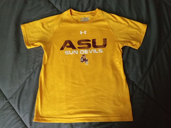 Youth ASU Sun Devils Under Armour Dri-fit Shirt Size M
