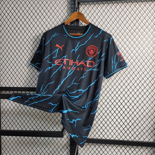 Kids' Man City Full Away Kit 23/24