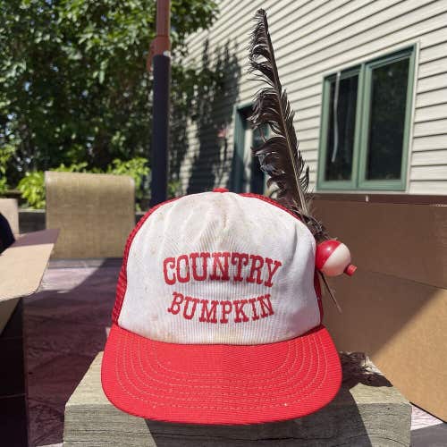 Vintage Country Bumpkin Snapback Trucker Hat Cap USA Made