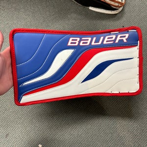 Used Bauer Regular Reactor 4000 Senior Goalie Blocker