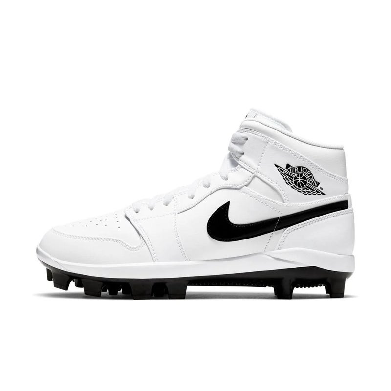 Nike Air Show 3/4 Metal Baseball Cleats Black and White 1994 size 6.5 DEADSTOCK