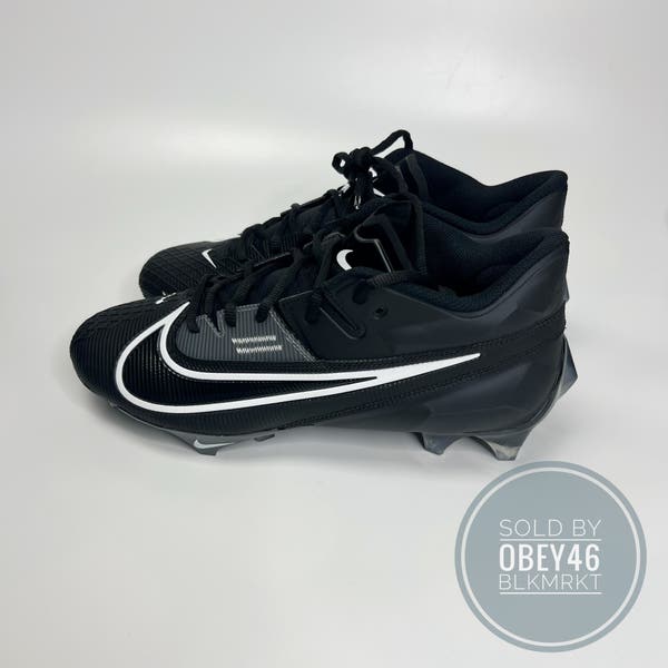 Nike Vapor Edge Elite 360 2 Men\'s Size 13 Black White Football Cleats DA5457-001 Nike Vapor Edge Elite 360 2 DA5457-010 Black-White-Dark  main image 4