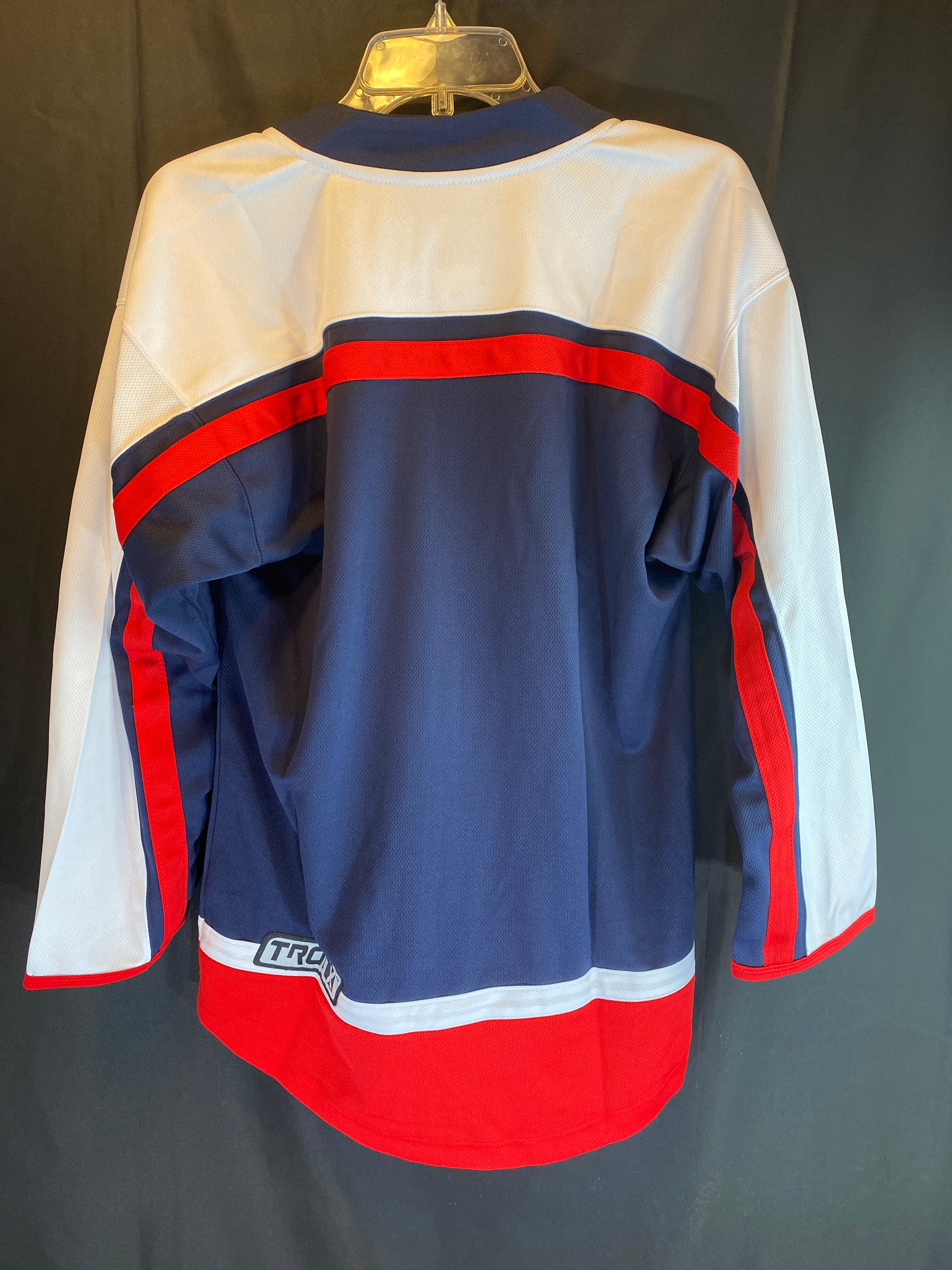 NWT NHL Merchandise Columbus Blue Jackets Poly Shirt Youth Medium 10/12