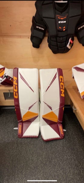 34" CCM Pro Stock Axis Pro Goalie Leg Pads