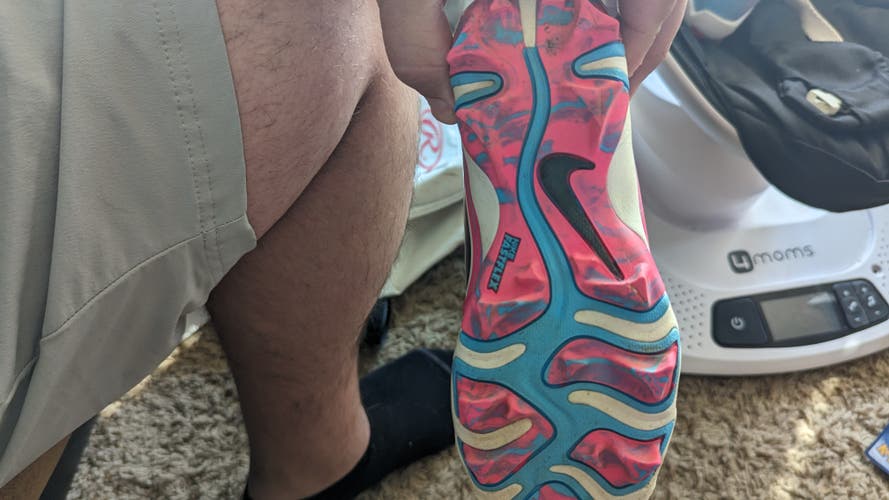 Pink Kid's Molded Cleats Nike