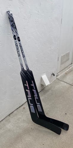 USED 2 Pack 27” Paddle True Hzrdus 7x goalie sticks