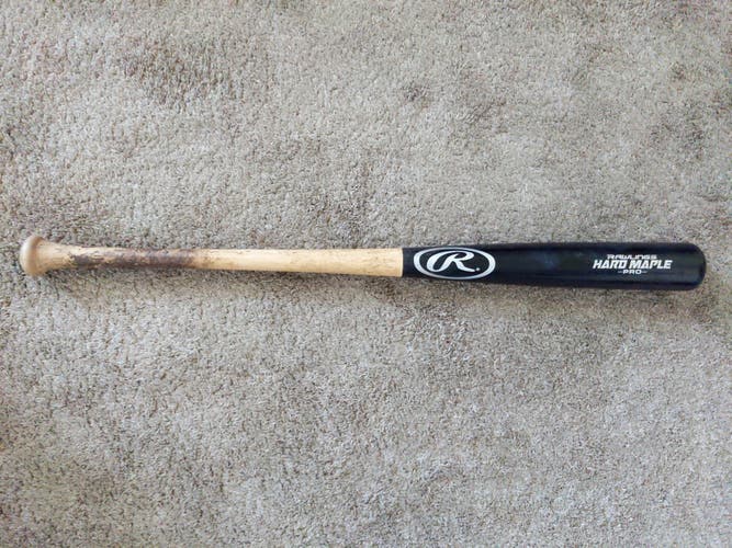 Used Rawlings Maple Hard Maple Pro Bat (-3) 30 oz 33"
