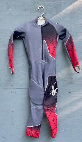 Kids 10/12 Used  Padded Spyder Kyds Comp Ski Suit
