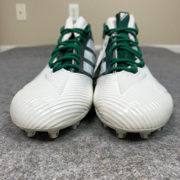 Adidas Mens Football Cleats 17 White Green Shoe Lacrosse Freak Carbon Mid Y1
