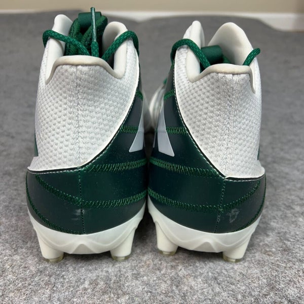 Adidas Mens Football Cleats 17 White Green Shoe Lacrosse Freak Carbon Mid Y1