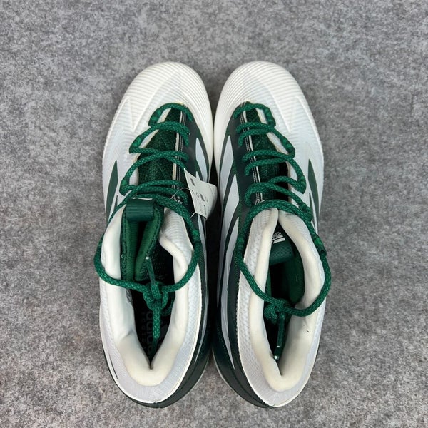 Adidas Mens Football Cleats 17 White Green Shoe Lacrosse Freak Carbon Mid Y1