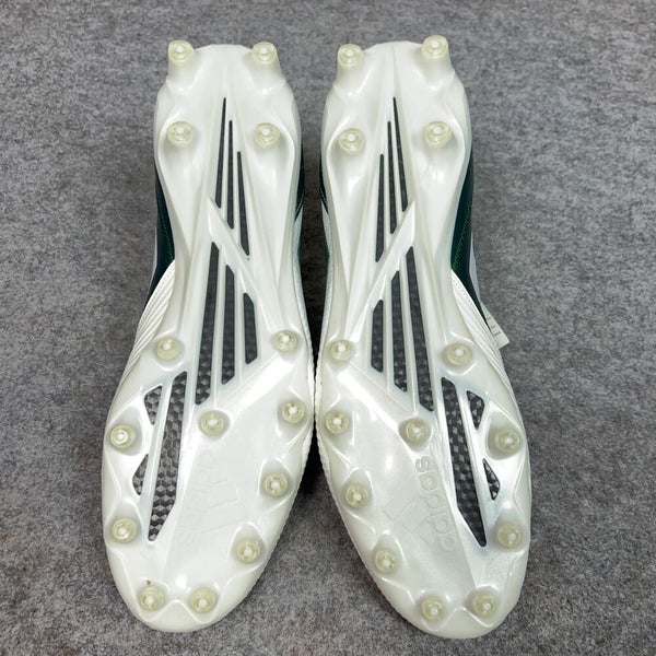 Adidas Mens Football Cleats 17 White Green Shoe Lacrosse Freak Carbon Mid Y1