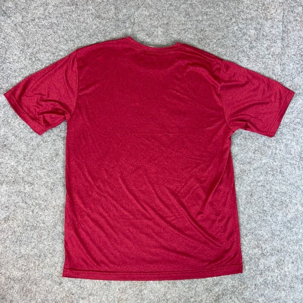 WHCA Mens Shirt Small Red Short Sleeve Tee Sports Casual Top NCAA Ice Hockey