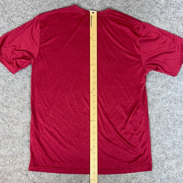 WHCA Mens Shirt Small Red Short Sleeve Tee Sports Casual Top NCAA Ice Hockey