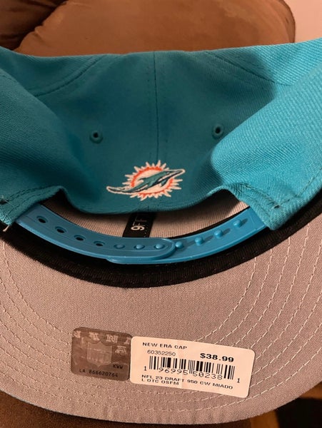 Miami Dolphins New Era NFL Draft SnapBack Hat